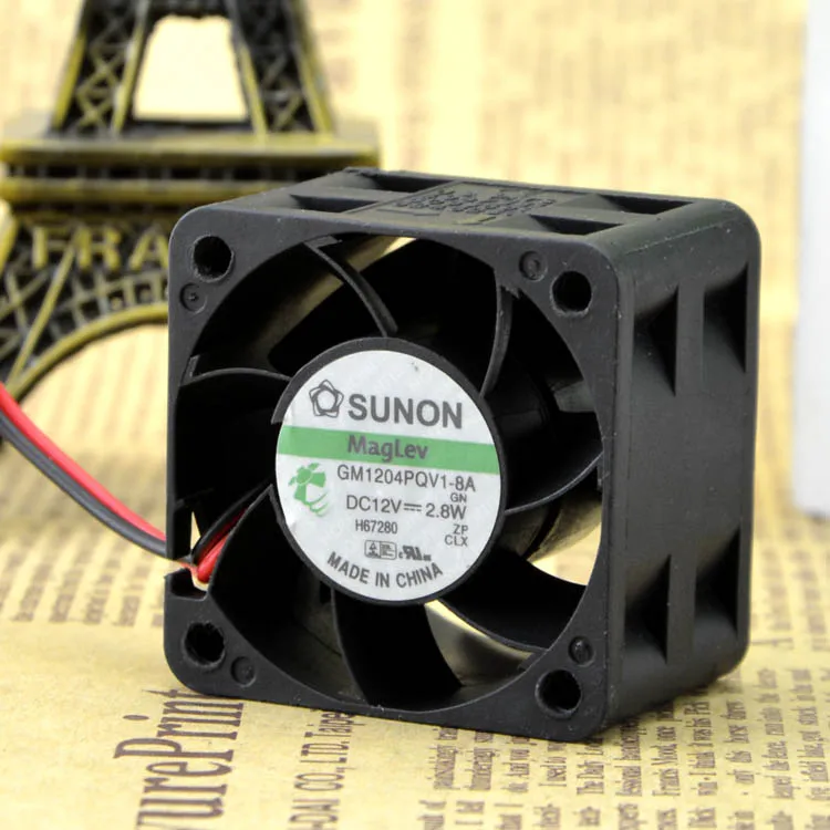 Free Delivery. New GM1204PQV1 4028-8 a 12 v 2.8 W 4 cm high speed fan by the server