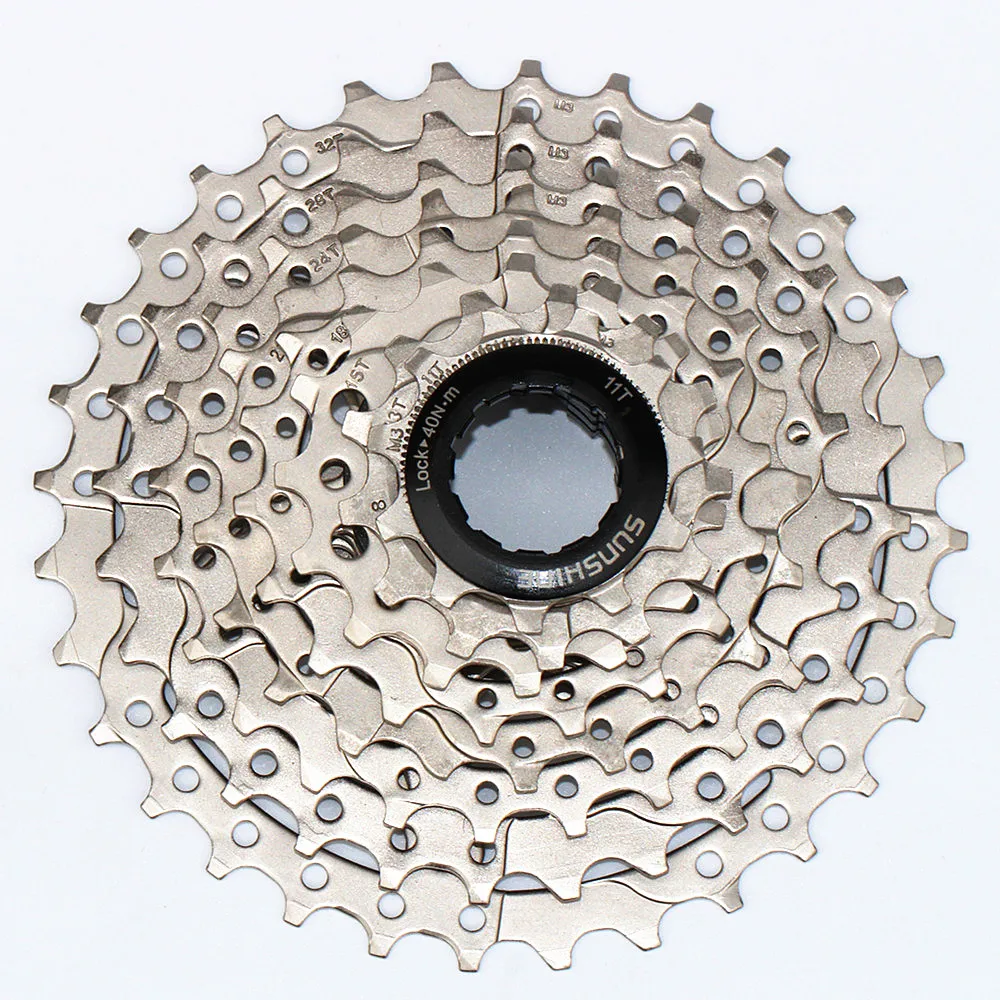 8 скоростей кассета 11-32T широкое соотношение свободного хода горный велосипед MTB велосипедный кассета маховик Звездочка совместима для sunracing himalo