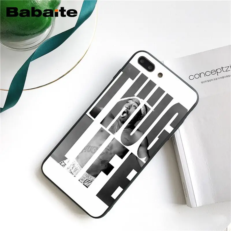 A9 Babaite 2Pac Tupac Amaru Shakur чехол для телефона для iphone 11 Pro 11Pro Max X XS MAX 6 6s 7 7plus 8 8Plus 5 5S SE XR - Цвет: A9