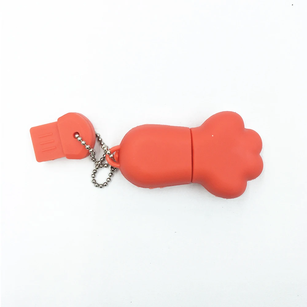Memoia Stick USB 2.0 съемный usb stick Tiny флешки флэш накопитель кошка лапой 4 г 16 ГБ 32 смешно U