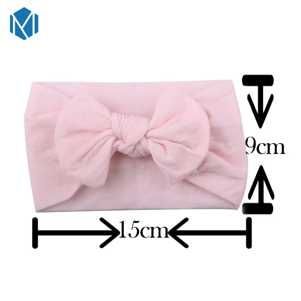 INS/Модная повязка на голову с большим бантом 23 Цвета BB ободки бантами Детские