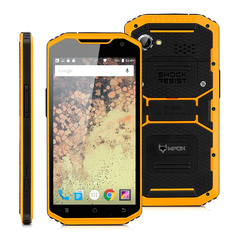 Оригинальный mfox A10 Pro IP68 Водонепроницаемый mtk6752 Octa core Android 5.0 3 ГБ Оперативная