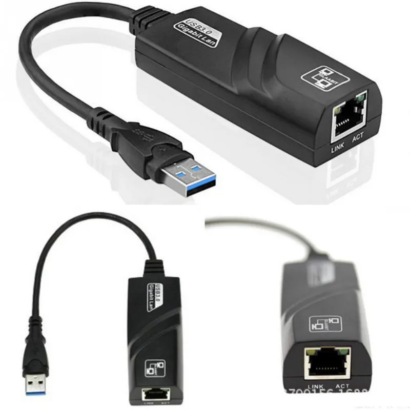 USB 3,0 для RJ45 Gigabit Ethernet RJ45 LAN(10/100/1000) Мбит/с сетевой адаптер Ethernet Сетевая карта для ПК ноутбука