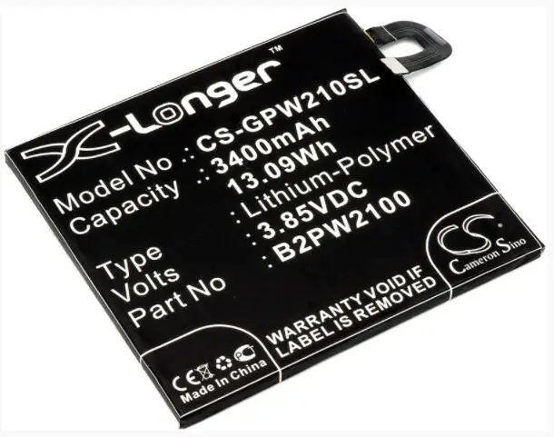 Аккумулятор Cameron Sino 3400mAh для GOOGLE G-2PW2100 G-2PW2100-021-B Nexus M1 Global G-2PW2200 Pixel XL | Мобильные