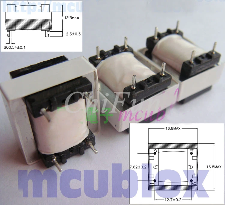 10 шт./Mcublox permalloy трансформатор аудио муфта изоляции трансформатор 600: 397 около 2:1
