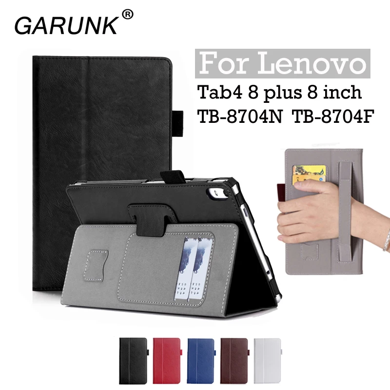 Высококачественный деловой чехол для Lenovo Tab4 8 plus TB-8704F N защитный умный планшета ПК