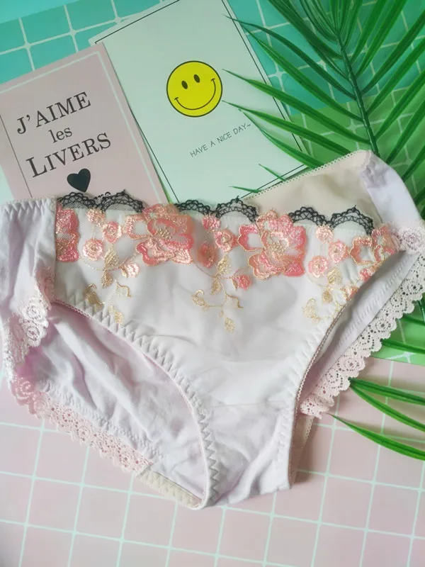 Низкой талией Таро фиолетовая хлопковая ткань с вышивкой комфортные дышащие