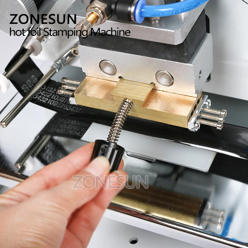 ZONESUN ZY RM3 автоматическая машина для горячего тиснения фольгой ключей от