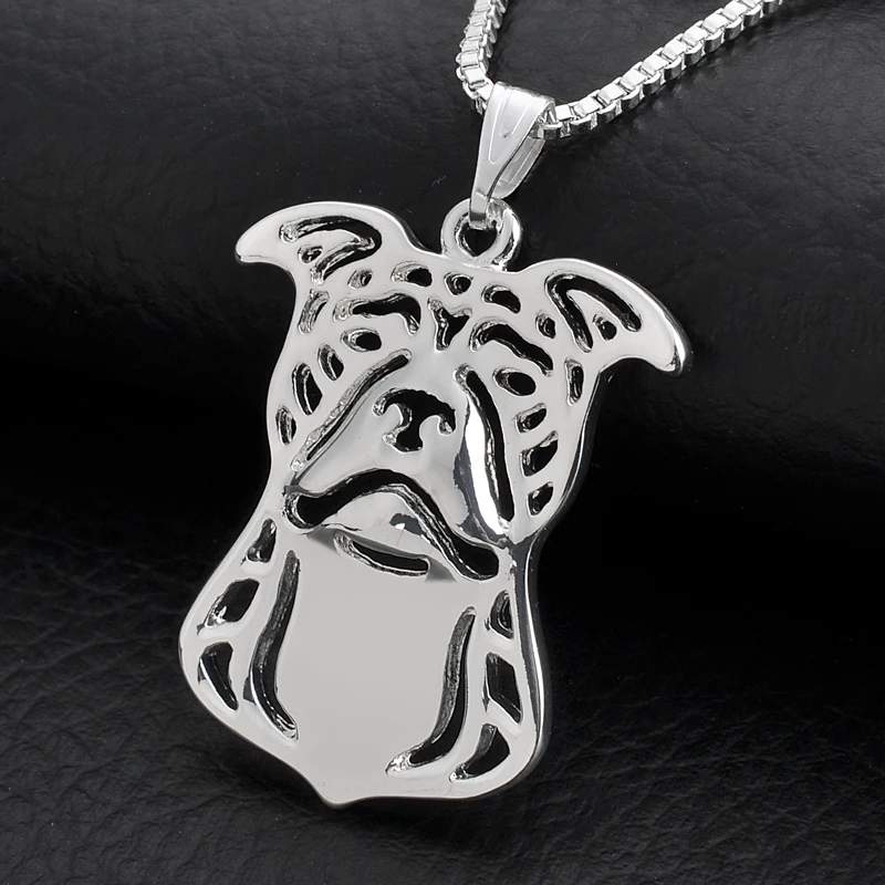 Питбуль Цепочки и ожерелья Для женщин Щепка Boho Chic металлические украшения Best