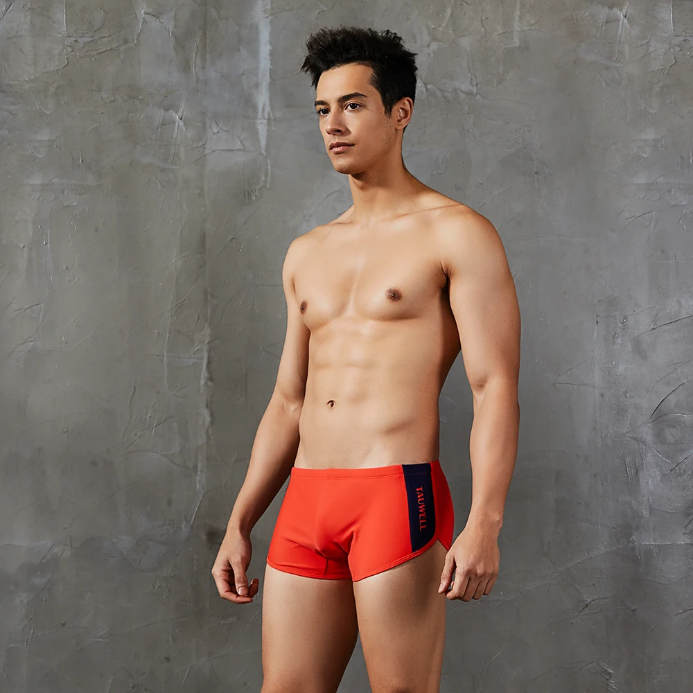 TAUWELL mayo de praia homens maillot de bain пляжные короткие спортивные плавки боксеры сексуальные шорты для бассейна мужские Pioneer sunga