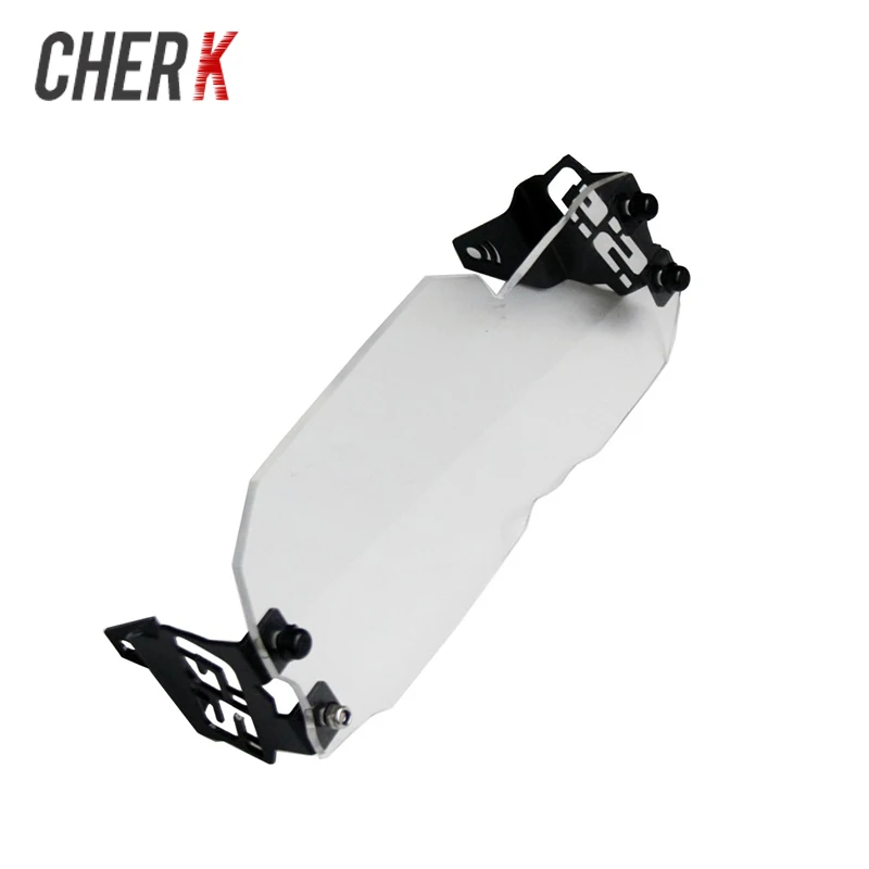 

Прозрачная защитная крышка для фар мотоцикла Cherk, защитная крышка объектива для BMW F650 F700 F800R F800 GS 08-16