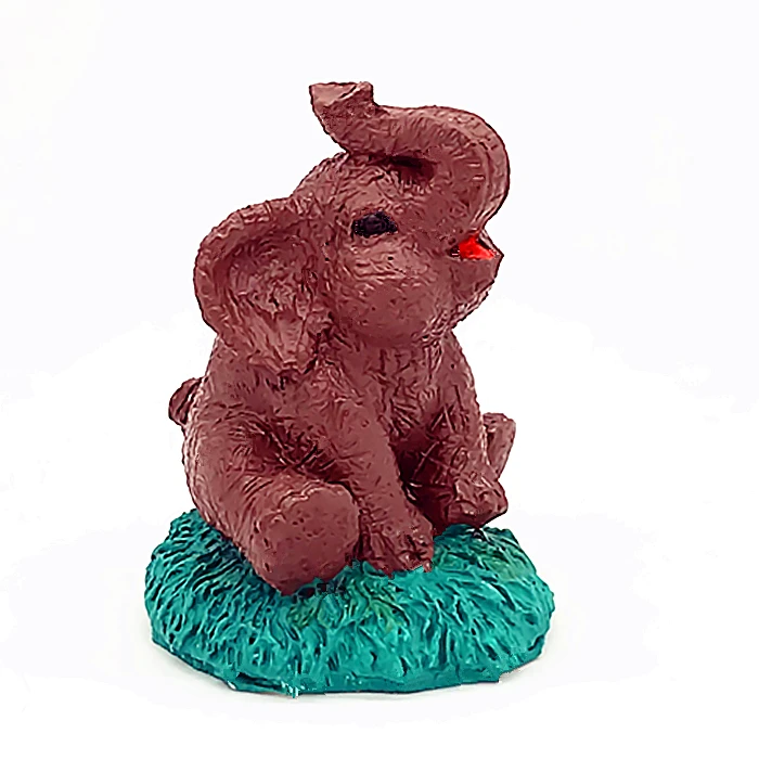 Elephant 3D Incense Stone Shigaomomusimo cake decorative mold silica gel C1208 | Дом и сад
