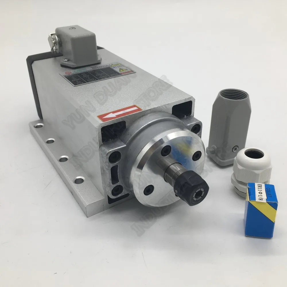 Changsheng 3PH 380 В 24000 кВт 2HP об/мин ER11 1 7 мм Шпиндельный двигатель с воздушным