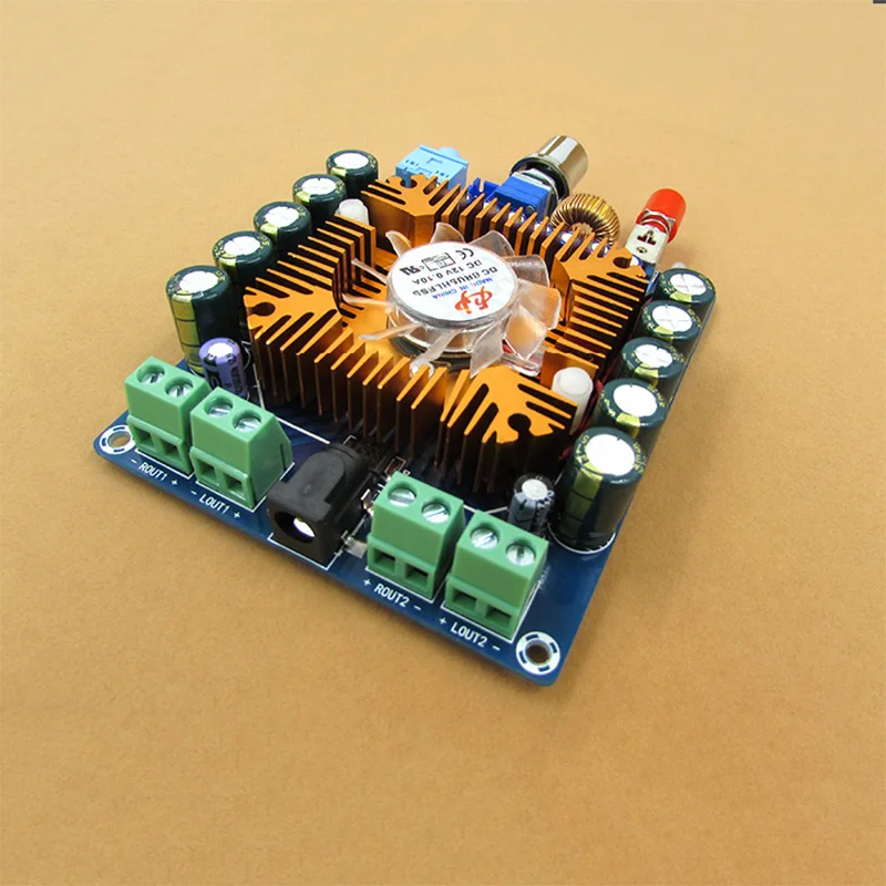 XH M521 DC 12 V 16 TDA7850 4 канальный 50W x4 HIFI автомобильный стерео цифровой усилитель плата A2