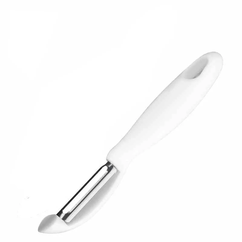 white MR. CHEF из нержавеющей стали нож для нарезки, чистки овощей, фруктов, рубанок для картофеля, кухонные аксессуары, инструменты, очень светильник, Mom Love it - Цвет: white