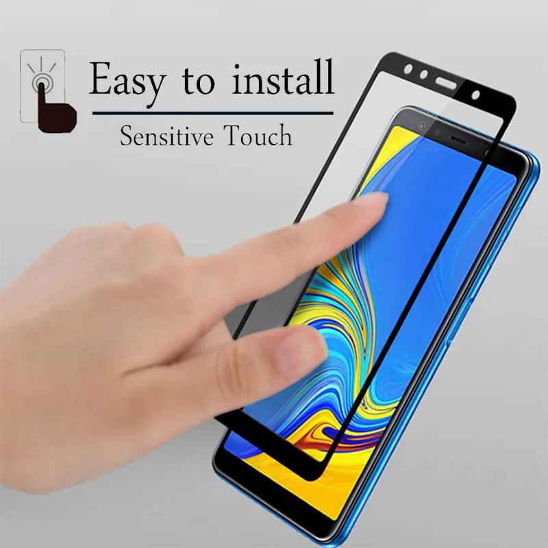 Защитное стекло на samsung Galaxy J8 j6 J7 2018 пленка из закаленного стекла Samsumg glaxy J 6 7 8 tremp