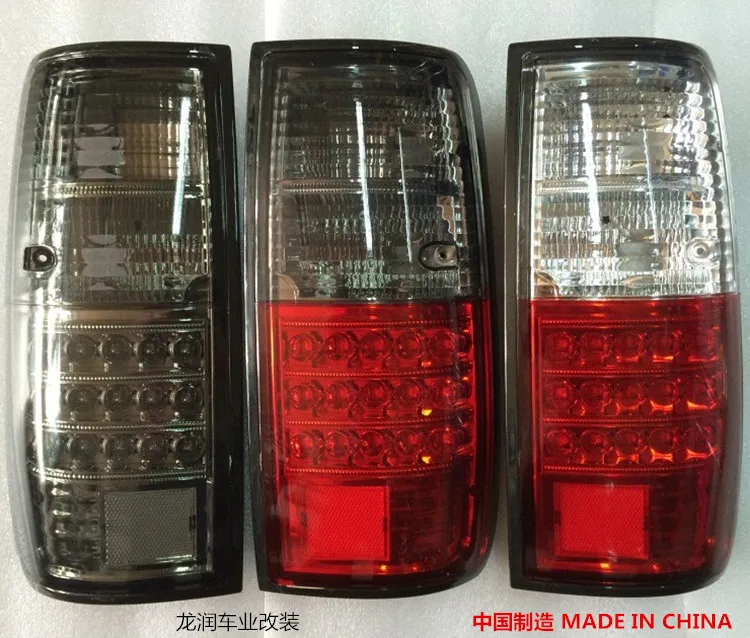 OUMIAO 1 комплект задний фонарь задний светильник в сборе для toyota land cruiser LC80 FJ80 4500 lexus lx450, мульти-стили, led или галогенные