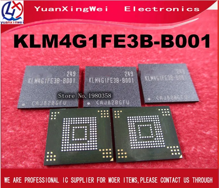 5 шт./лот оригинальный процессор KLM4G1FE3B B001 шт./лот|lot|lot lotlot 5pcs |