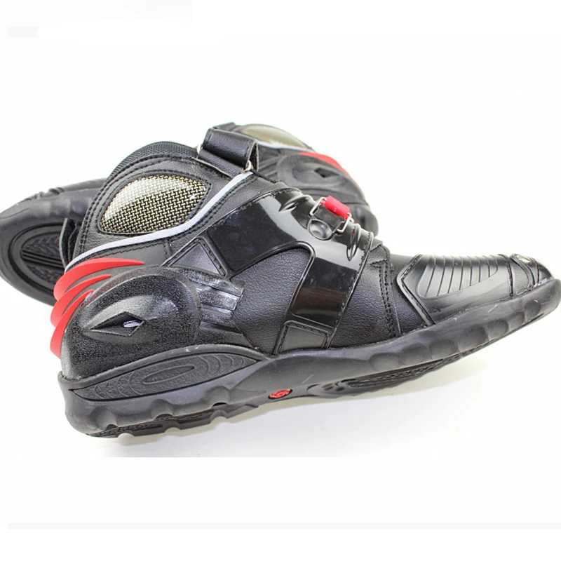 Мотоциклетные гоночные ботинки защитная обувь для мотоциклов лодок велосипедов