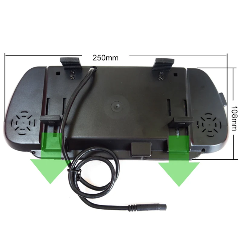 HD7 дюймов TFT Цвет ЖК дисплей Экран 7 &quotавтомобиль Зеркало заднего вида для