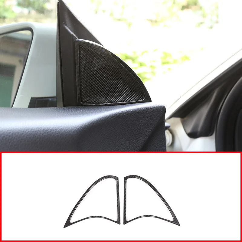 

Рамка для динамика, углеродное волокно, ABS, хромированная, для Mercedes Benz CLA 200, 220, 260, W117, C117 2015-2018, 2 шт.