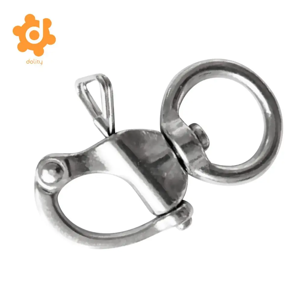 Прочный Нержавеющая сталь оснастки Сережка Quick Release поворотный Бейл