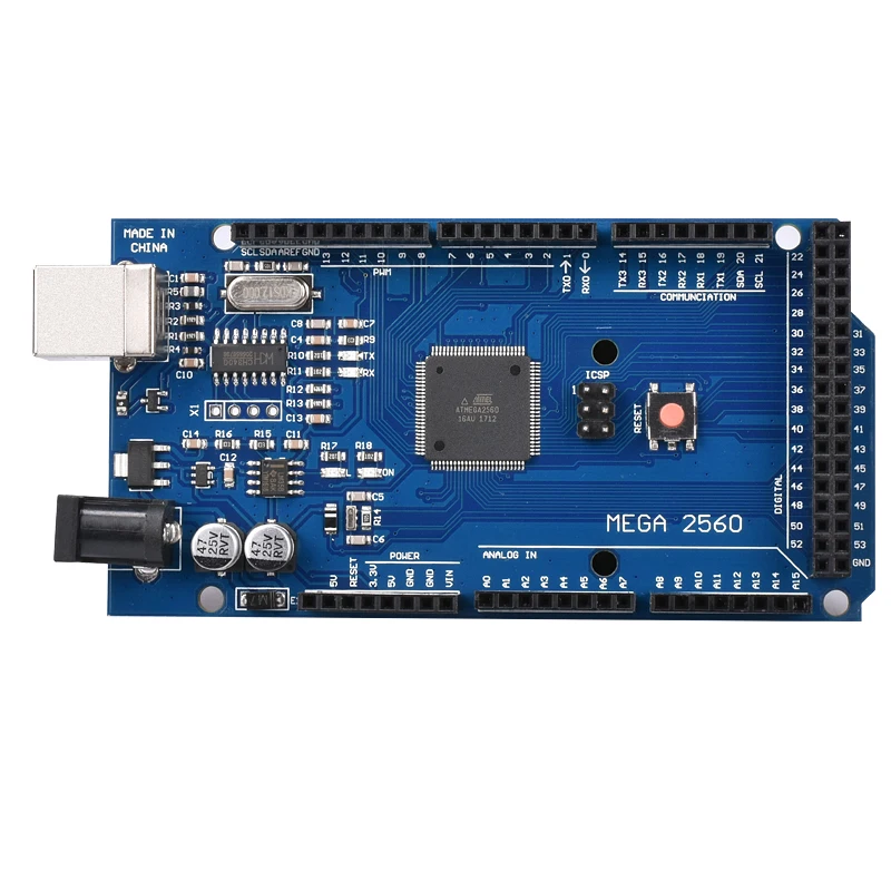 3d принтер 1 шт. МЕГА 2560 R3+ 1 шт. пандусы 1,4 панель управления+ 5 шт. DRV8825 шаговый двигатель привод Перевозчик Reprap для 3d принтера комплект
