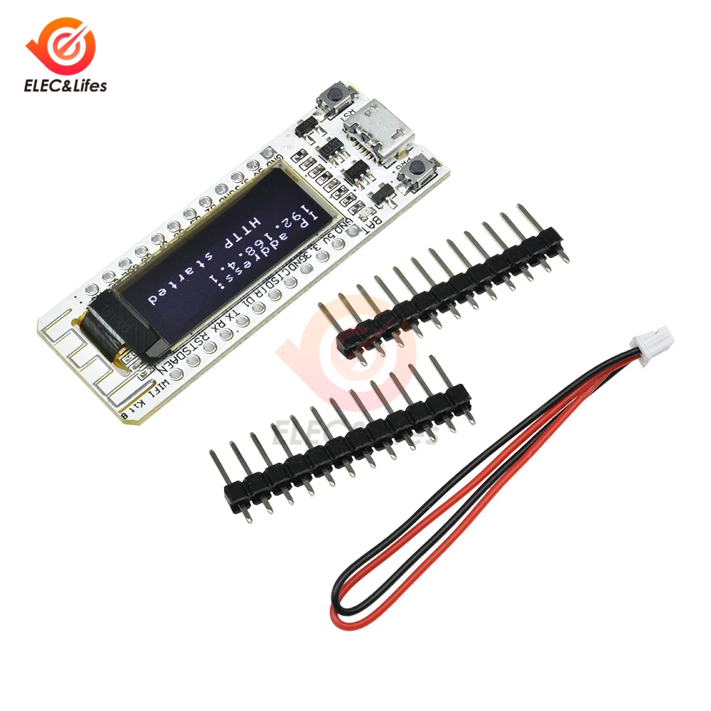 ESP8266 комплект WIFI модуль 0 91 ''цифровой OLED дисплей Wifi NodeMCU CP2014 USB к серии 32 Мб флэш