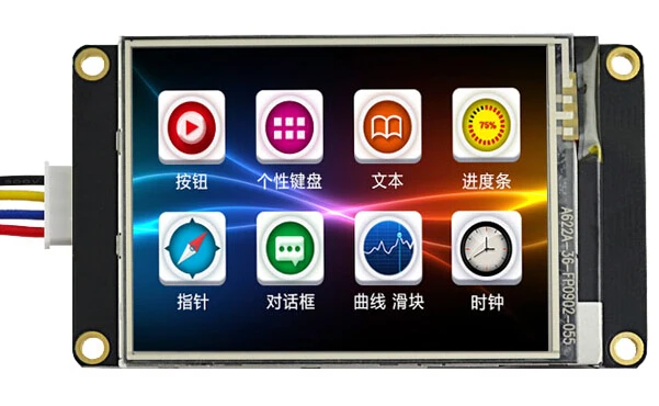 TJC3224K028_011R 2,8-дюймовый экран, улучшенный USART HMI последовательный порт, расширенный экран, IO EEPROM TFT LCD