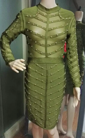 Женское Сетчатое платье красное розовое синее зеленое коричневое с длинным