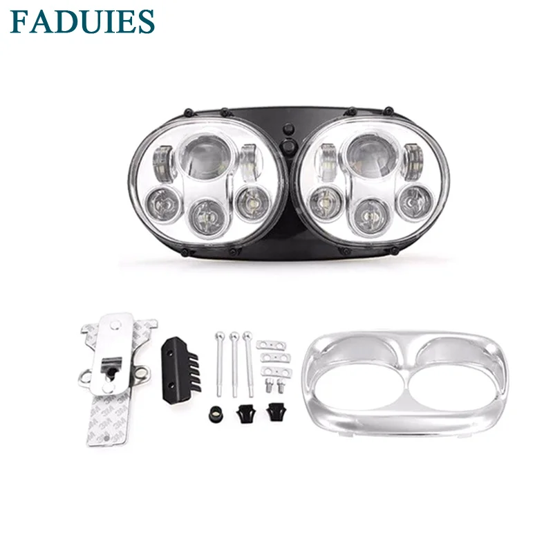 FADUIES 5 75 дюймовый мотоциклетный проектор светодиодная фара 3/4 дюйма светодиодный