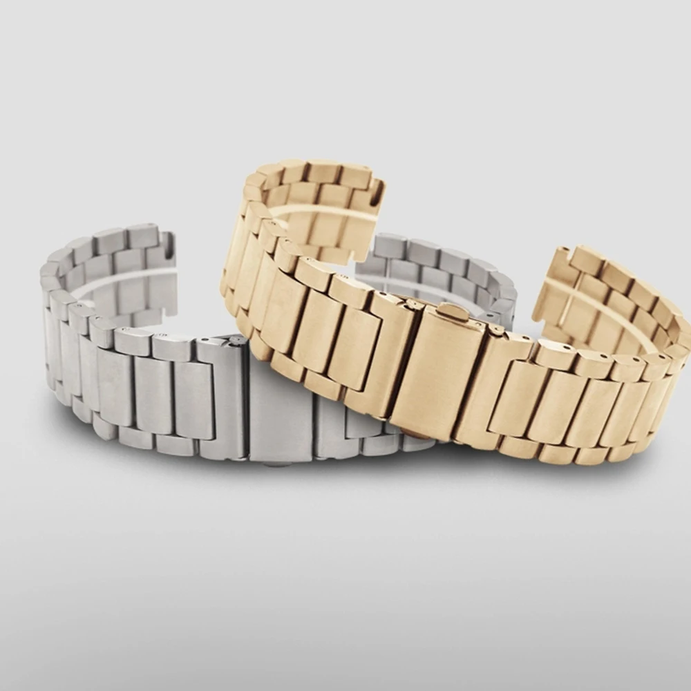 Stainless Steel Watch Band Bracelet For Men Women Watches Straps High Quality Steel Watchbands Wholesale