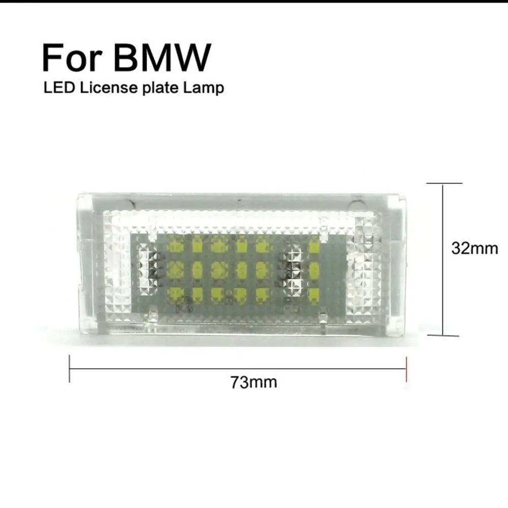 Modifygt 2X для BMW номерного светодиодные лампы 12 V 3000Lm 6000 K Whitecar все аксессуары серии E82