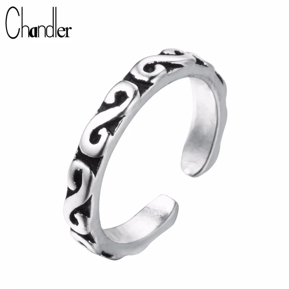 Чандлер старый тотем кольца для женщин похудение Midi палец носок Anillos Anel Таиланд