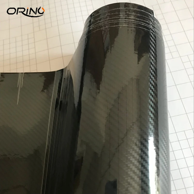 

Super quality Ultra Gloss 5D Carbon Fiber Vinyl Wrap 3D Texture Super Glossy 5D Carbon Film With Size 50cm*150cm/200cm/300cm