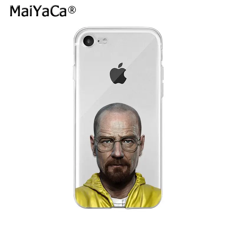 Мягкий ТПУ чехол MaiYaCa Breaking Bad для iPhone 6S 6plus 7 7plus 8 8Plus X Xs MAX 5 5S XR|Чехлы-накладки| |