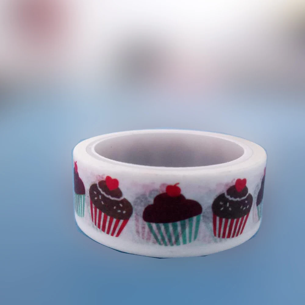 girl &amp cupcake pattern SET washi tape 2rolls per box masking planner decorative paper included | Дом и сад