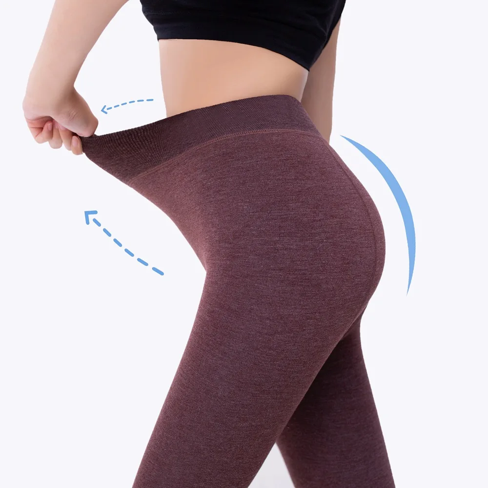 Большие размеры черные женские леггинсы для тренировок трикотажные хлопковые