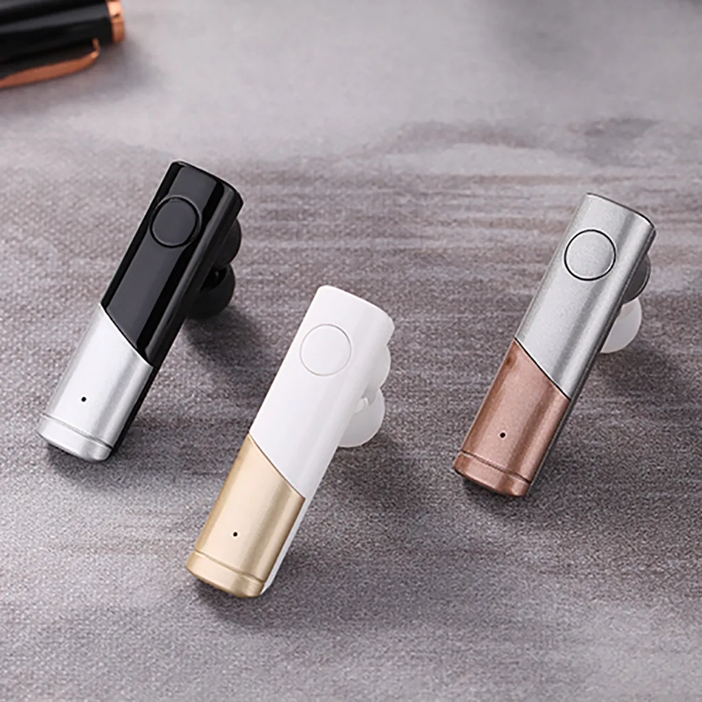 Bluetooth гарнитура с одним ухом для прослушивания музыки и бега 4 1 беспроводная