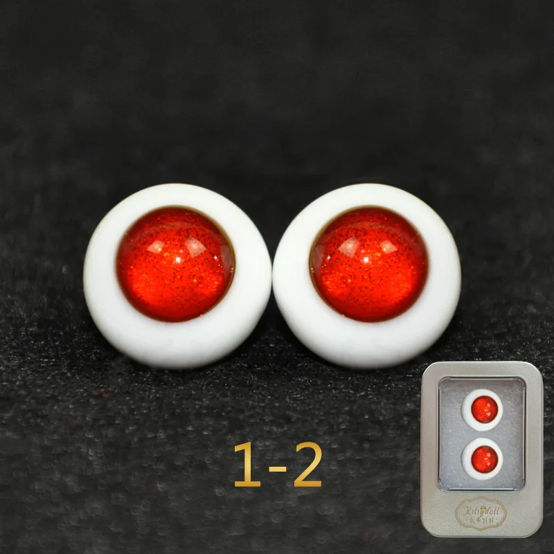 Новое поступление BJD Eyeball Размер 1/3 высокое качество SD MSD светильник серый темно-зеленый красный фиолетовый дымчато-серые глаза 16 мм