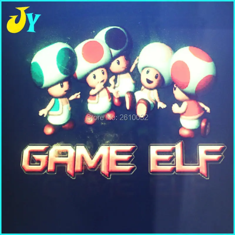 Аркадный комплект JAMMA для игры ELF 1033 в 1 (621 + 412) печатная плата кнопки джойстика