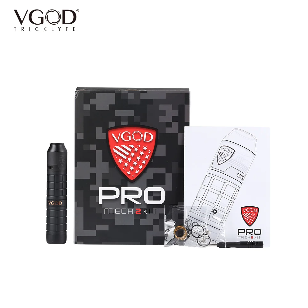 Оригинальный VGOD Pro Mech 2 комплект с мл Elite Rda атомайзер 24 мм Диаметр Vape электронной