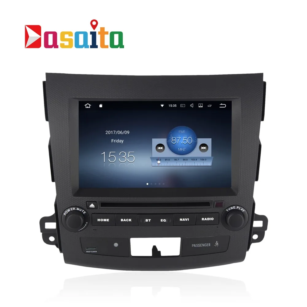 Автомобиль 2 din android 7.1.1 gps Navi для Mitsubishi Outlander 2007 + peugeot 4007 навигации головное