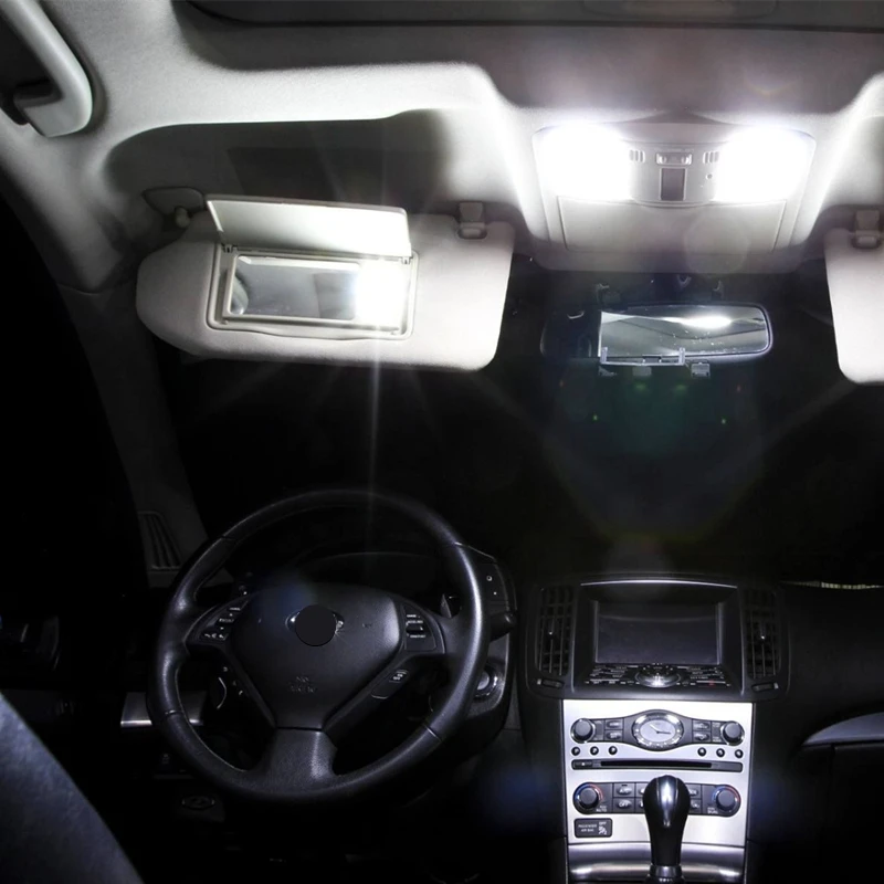 Shinman 10X Авто ошибок светодиодный интерьер светильник комплект посылка для Infiniti G35
