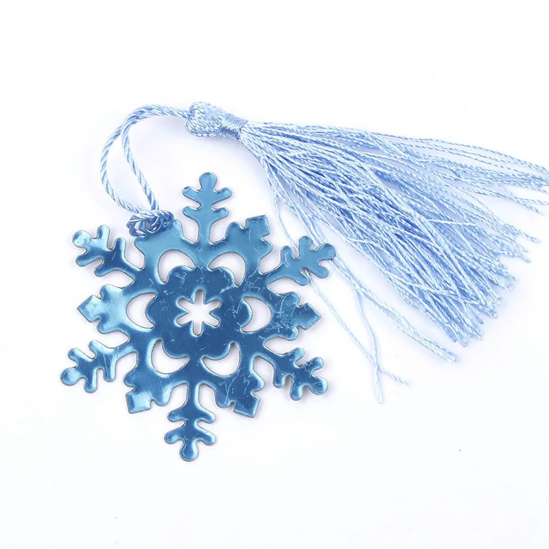 1 шт. модная Снежинка креативный изысканный сплав Закладка лента коробка