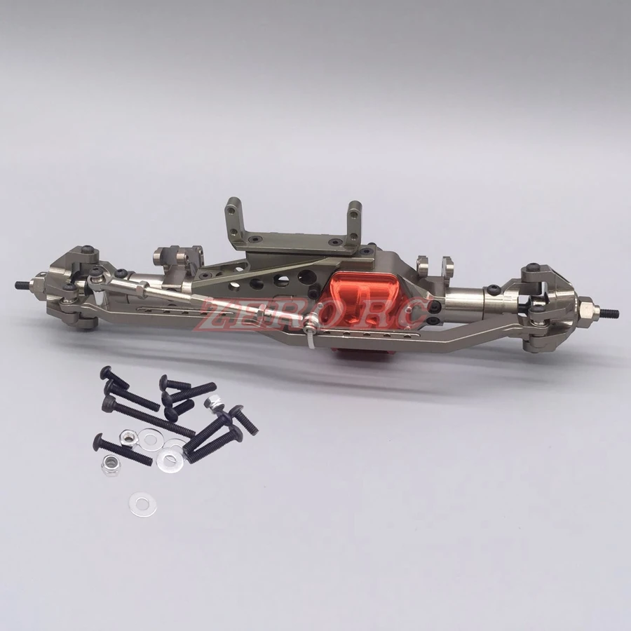 1/10 весы RC оси грузовиков осевой Рейф CNC алюминиевый Собранный передняя ось