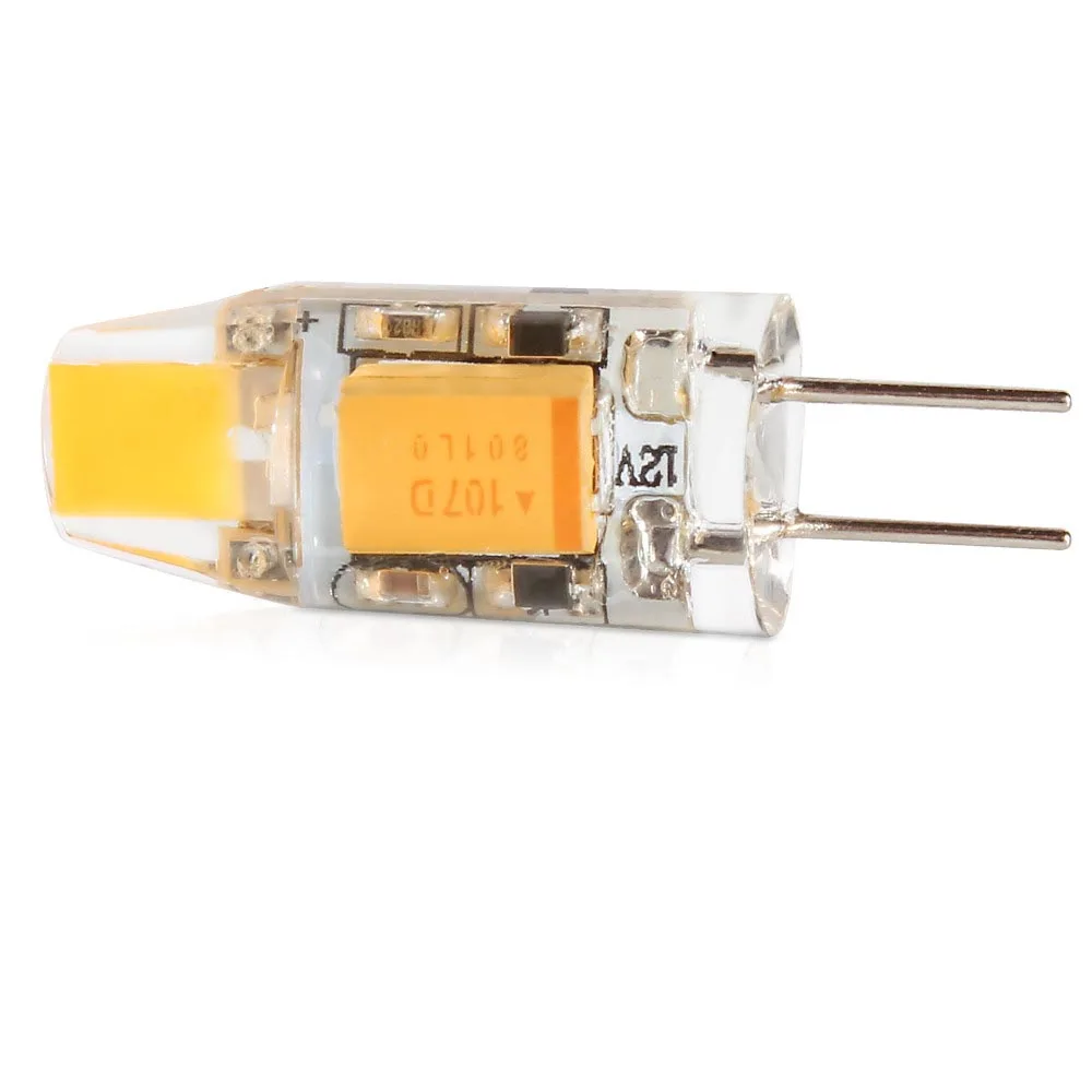 1 шт светодиодный G4 переменного тока 12V 3W COB лампы энергосберегающие замена