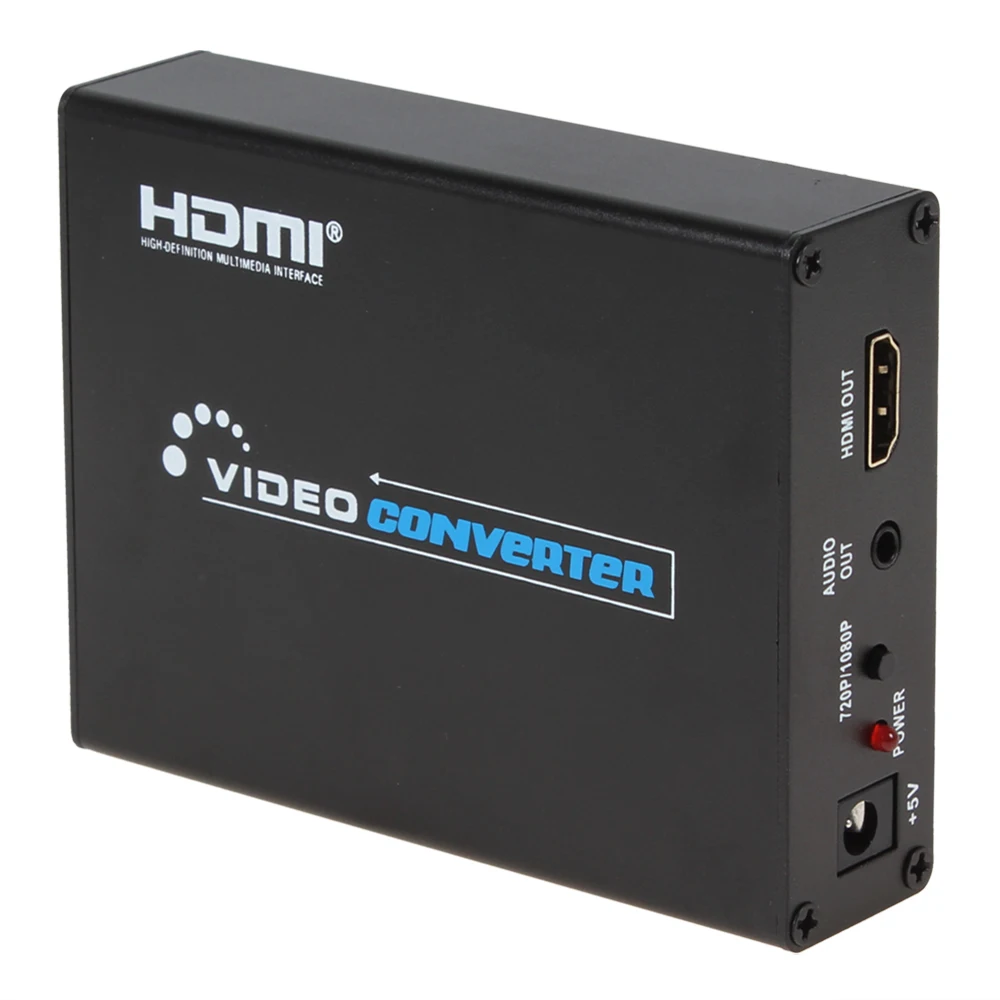 Входные видеосистемы NTSC/PAL/SECAM Цифровое шумоподавление 1080p HDMI к Scart конвертер для