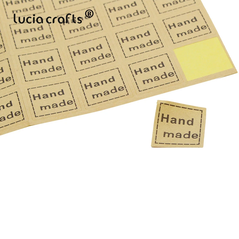 Распродажа Lucia crafts милые Квадратные наклейки для изделий ручной работы, ручной стикер 96 шт(3 листа) I0422