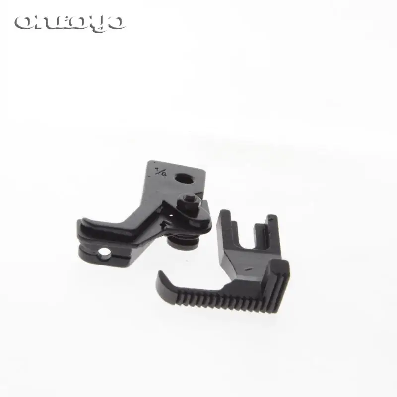 Industrail sewing machine spare parts presser foot 601-3RG(INSIDE) 1/8 3/16 3/32 for mitsubishi DY-350-12,DY-350-22 - Цвет: 1-8